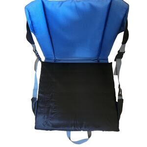 Lounge Lizard Plus Portable Foldable Stadium Bleacher Chair Padded Back Support